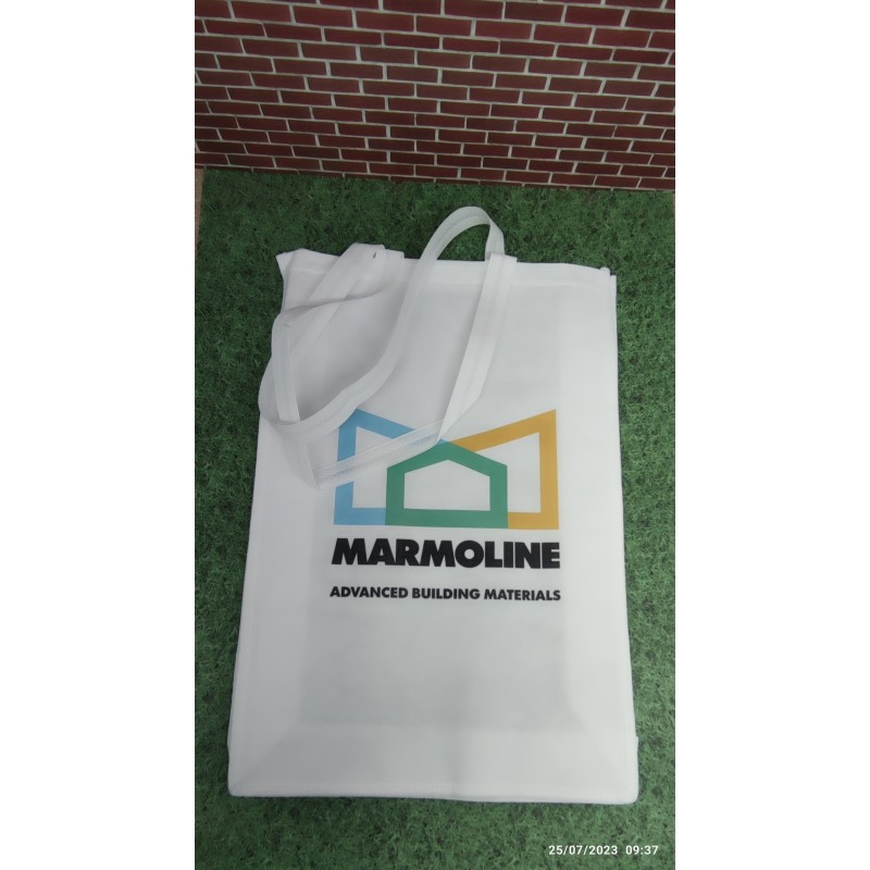 Τσάντες Canvas 30χ40 εκ - μπεζ 240 γραμ