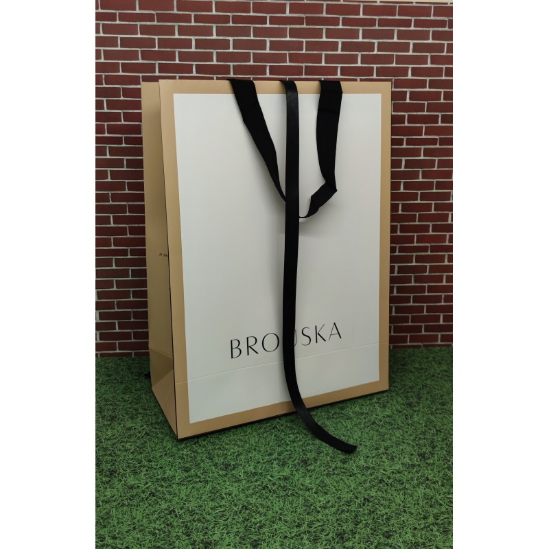 ΧΑΡΤΙΝΕΣ ΤΣΑΝΤΕΣ  ΠΟΛΥΤΕΛΕΙΑΣ ΟΡΘΙΑ ΜΕ ΧΑΡΤΟΝΙ ΚΑΙ ΚΟΛΛΗΤΗ ΚΟΡΔΕΛΑ 11x14x5